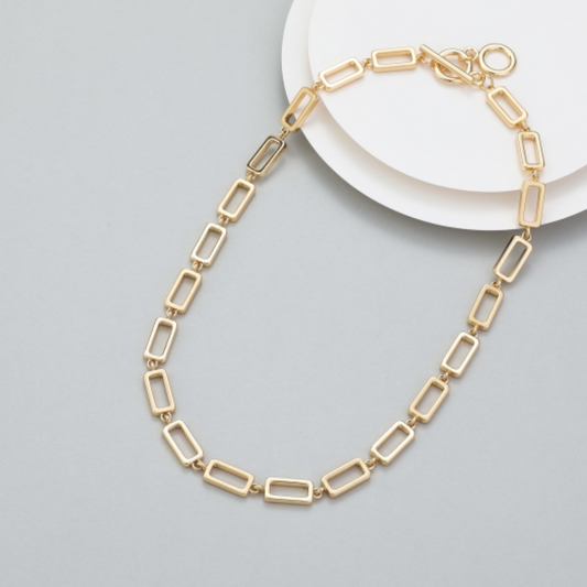 Gracee Jewellery Gold Link Necklace