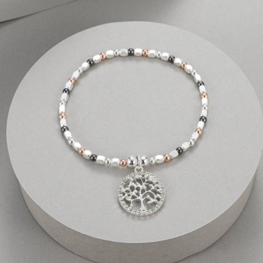 Gracee Jewellery Tree of Life Charm Bracelet