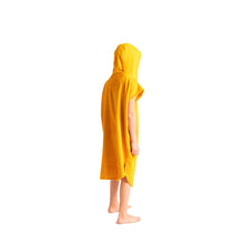 Load image into Gallery viewer, Robie Saffron Yellow Hooded Changing Robe (Kids)
