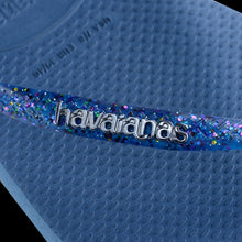 Load image into Gallery viewer, Havaianas Blue Square Flip Flops
