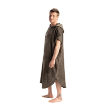 Load image into Gallery viewer, Robie Olive Green Hooded Changing Robe (Adult)
