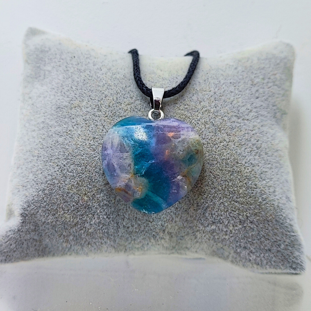 Fluorite Crystal Necklace