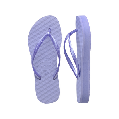 Havaianas Lilac Purple Flatform Flip Flops
