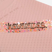 Load image into Gallery viewer, Havaianas Baby Pink Glitter Flip Flops
