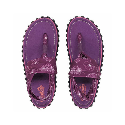 Gumbies Slingback Purple Sandals