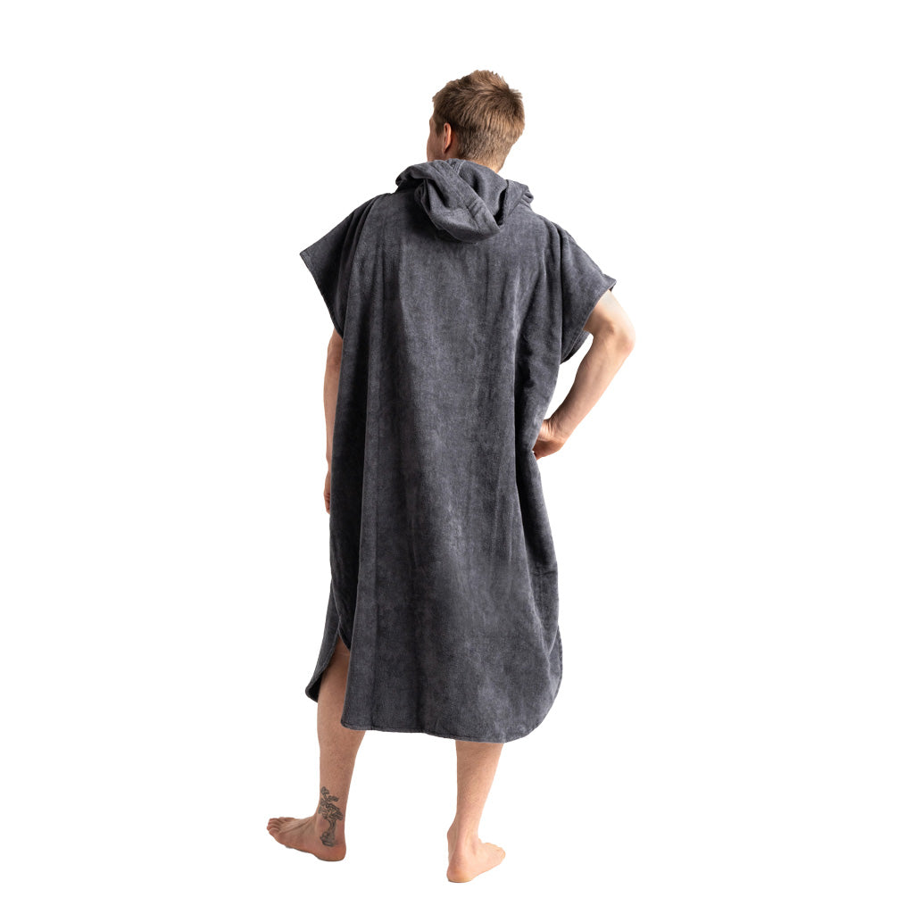 Robie Steel Grey Hooded Changing Robe (Adult)
