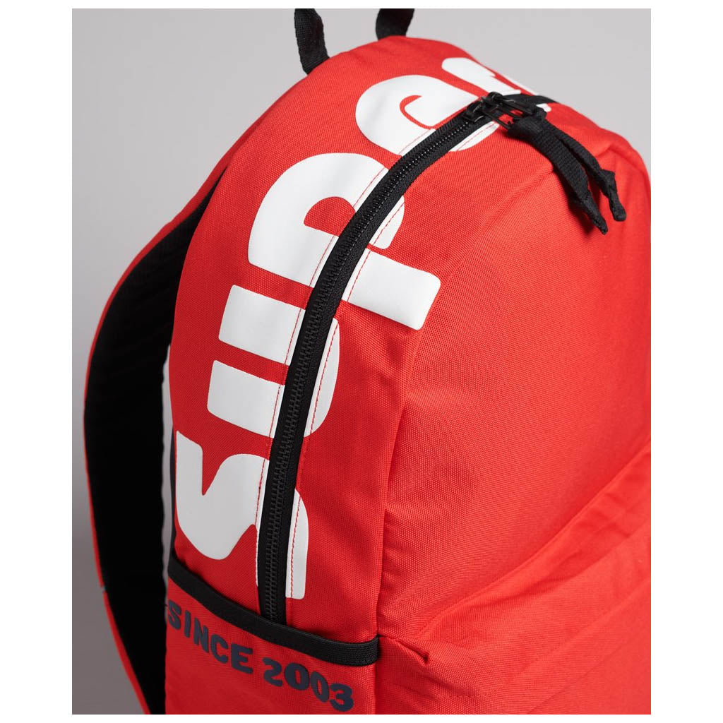 Superdry Montana Apple Red & White Backpack