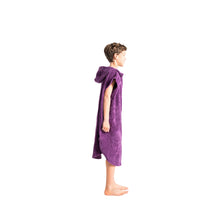 Load image into Gallery viewer, Robie Ultra Violet Hooded Changing Robe (Kids)
