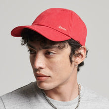 Load image into Gallery viewer, Superdry Red Vintage Embroidered Cap
