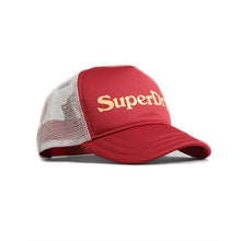 Load image into Gallery viewer, Superdry Red Vintage Trucker Cap
