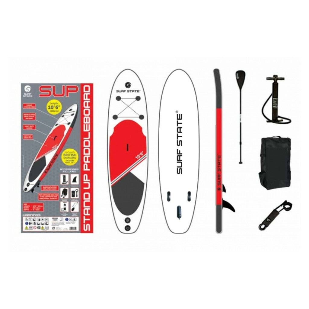 SurfState Stand Up Paddle Board Package (10’6”)