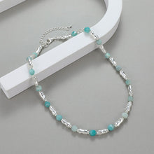 Load image into Gallery viewer, Gracee Jewellery Amazon Green Quartz Necklace
