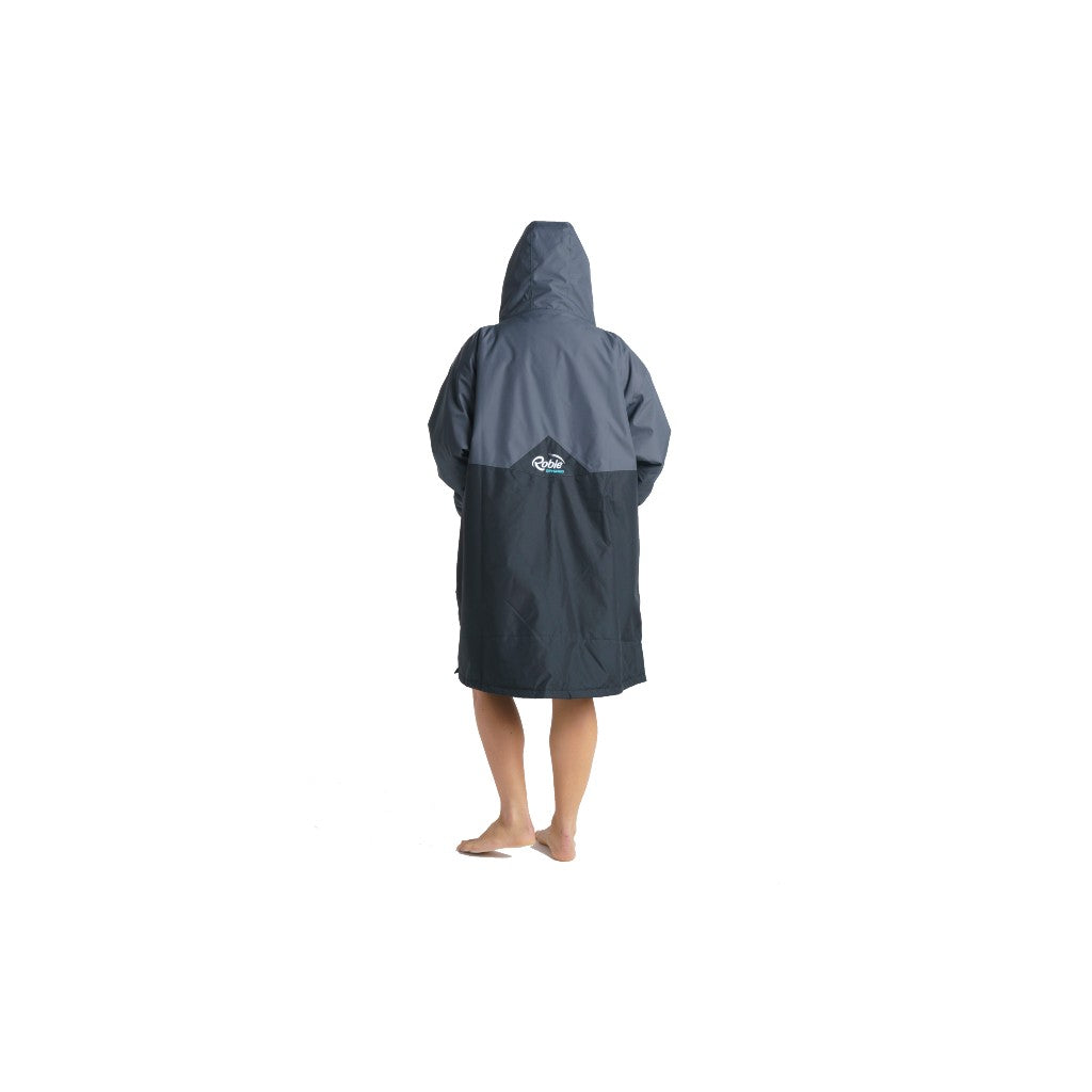 Robie Long Sleeve Charcoal Grey Changing Robe (Adult)