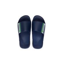 Load image into Gallery viewer, Havaianas Blue Sliders
