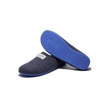 Load image into Gallery viewer, Mercredy Navy &amp; Blue Slippers
