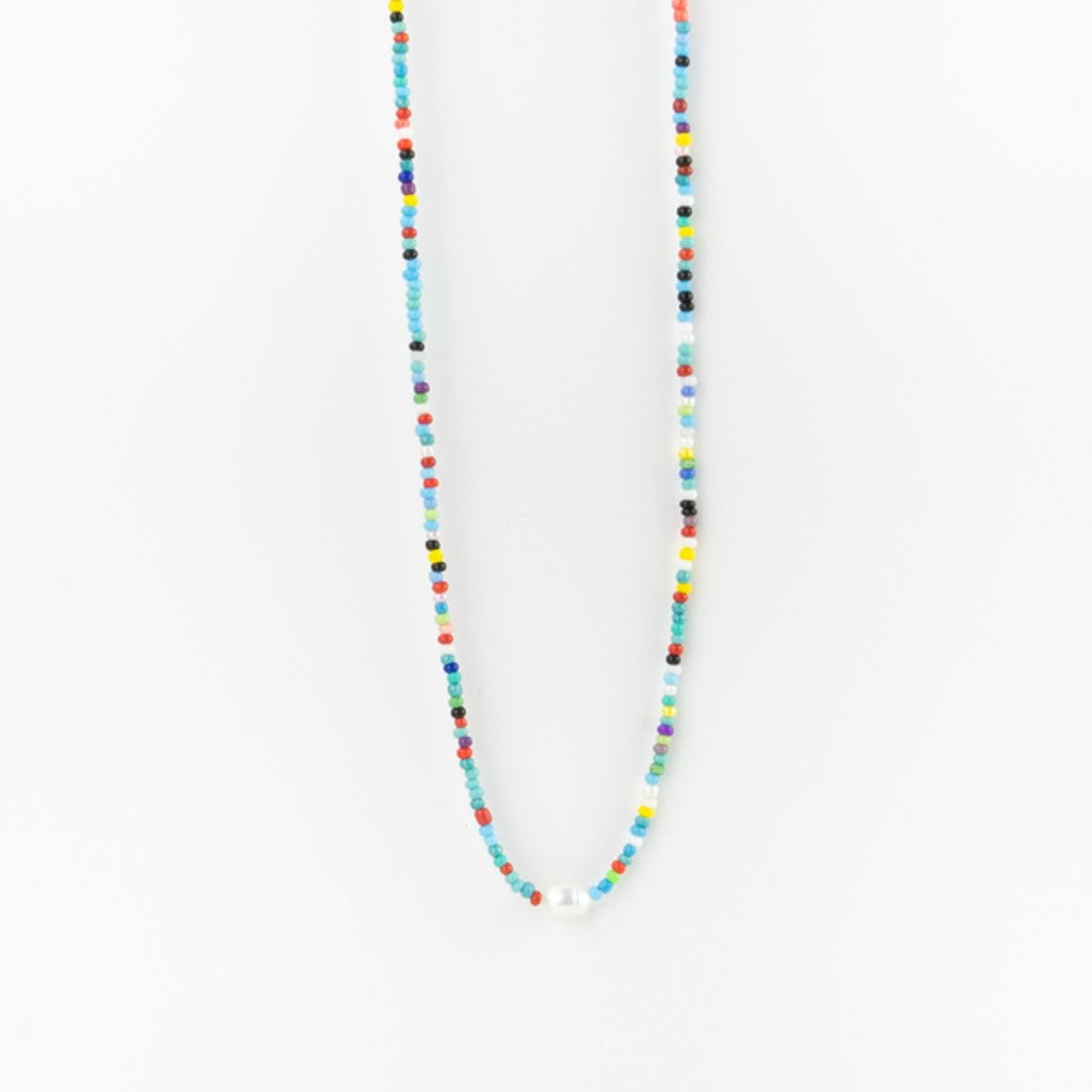 Pineapple Island Freshwater Pearl Bead Necklace
