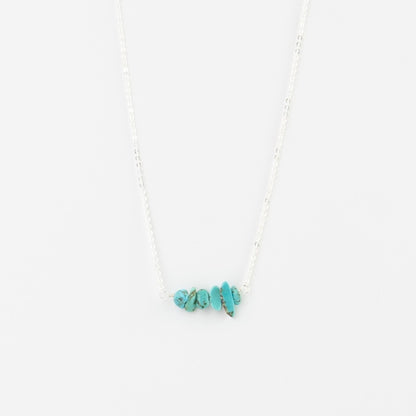 Pineapple Island Turquoise Howlite Stone Necklace