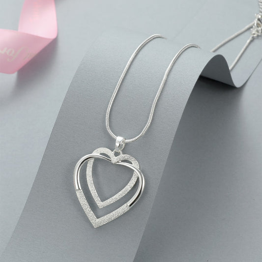 Gracee Jewellery Heart Duo Necklace