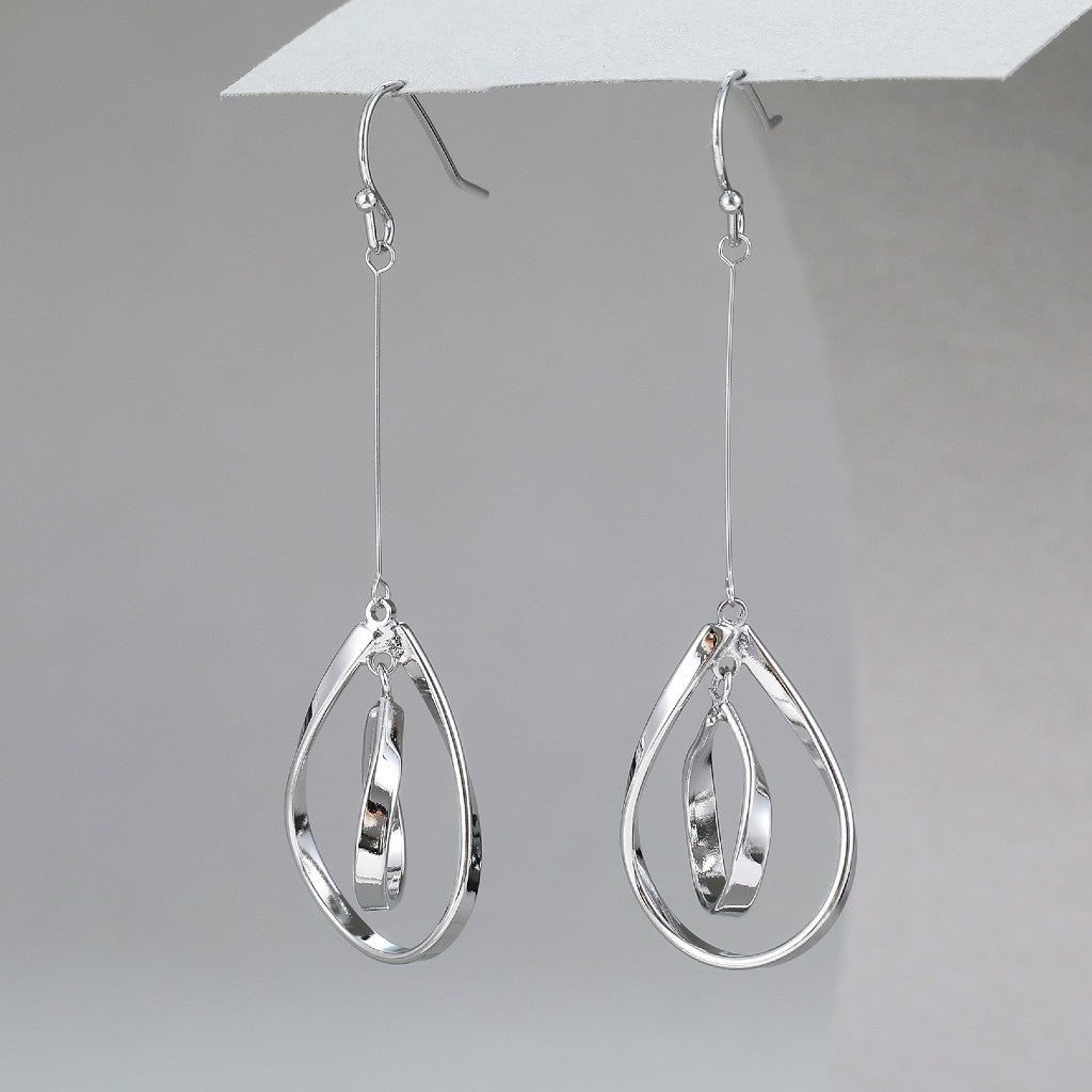 Gracee Jewellery Silver Teardrop Earrings