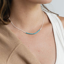 Load image into Gallery viewer, Pineapple Island Blue Lagoon Necklace
