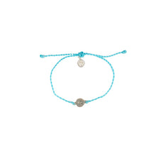 Load image into Gallery viewer, Pineapple Island Turquoise Engraved Wave Bracelet
